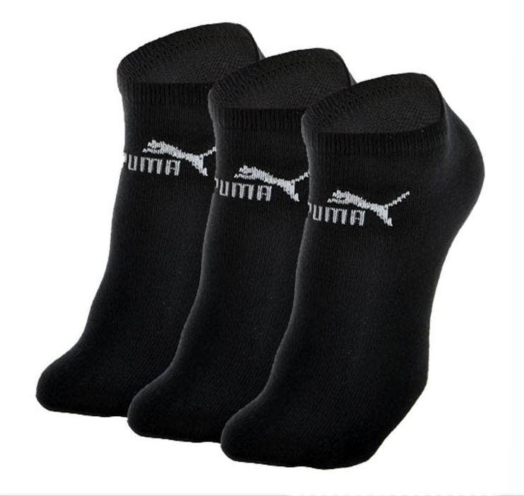 Puma Skarpetki męskie Basic Sneaker 3pack 201103001-200 Black r. 39-42