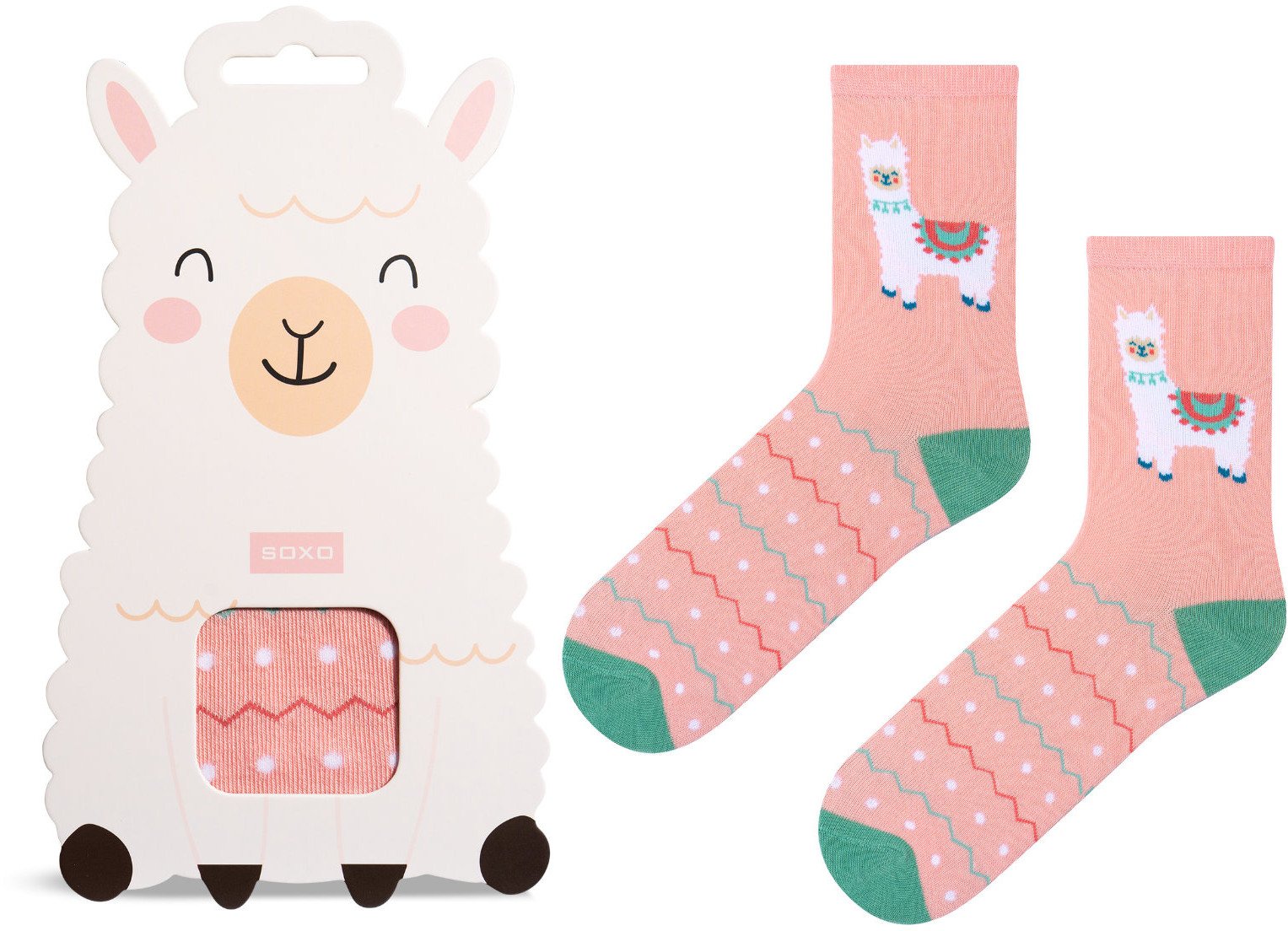 Skarpetki dziecięce lama 3538