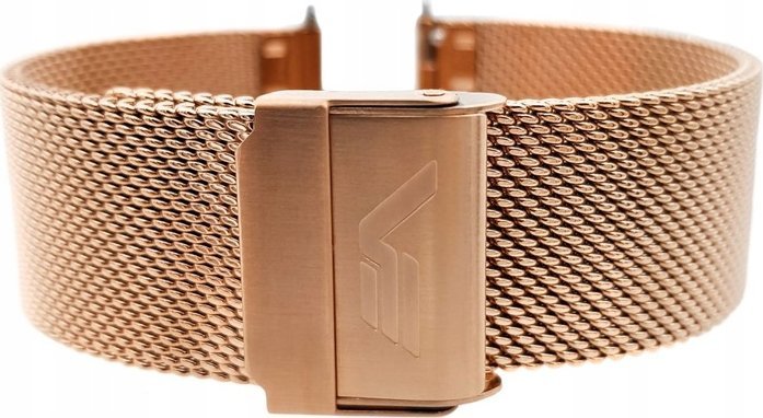 Bransoleta mesh Vostok Europe Undine - różowe złoto 20mm
