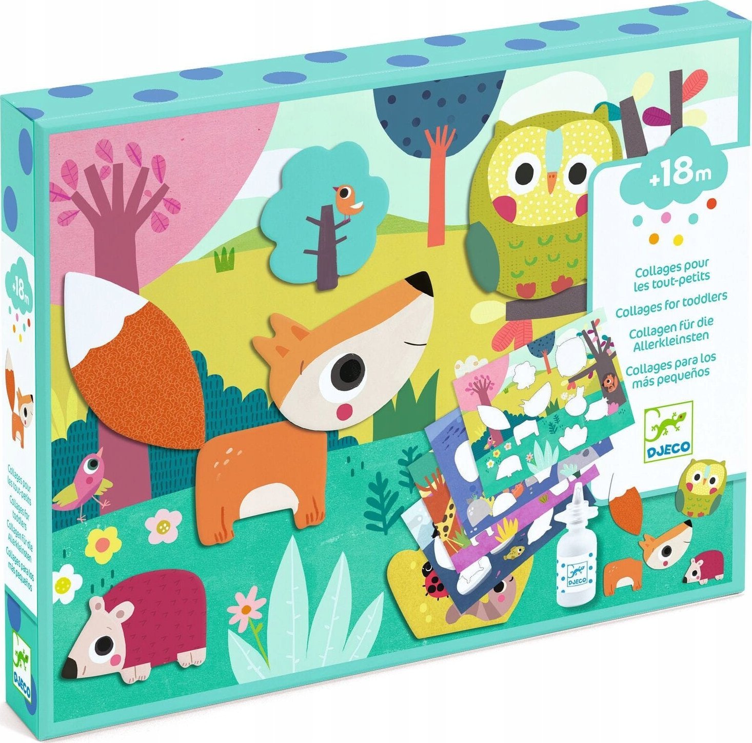 Djeco Djeco Koliažai - Mano pirmieji koliažai