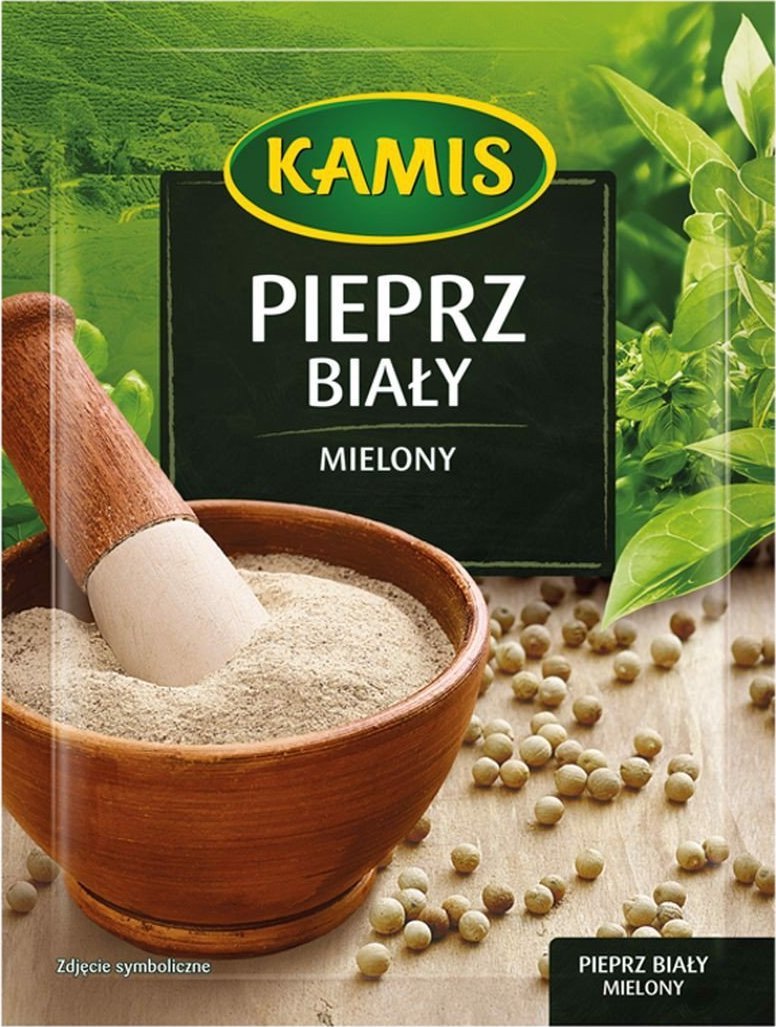 Kamis Kamis Pieprz biały mielony 15 g