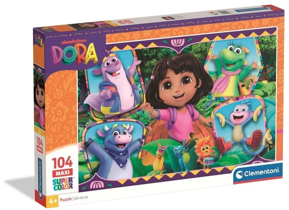 Puzzle 104 Maxi Super Kolor Dora
