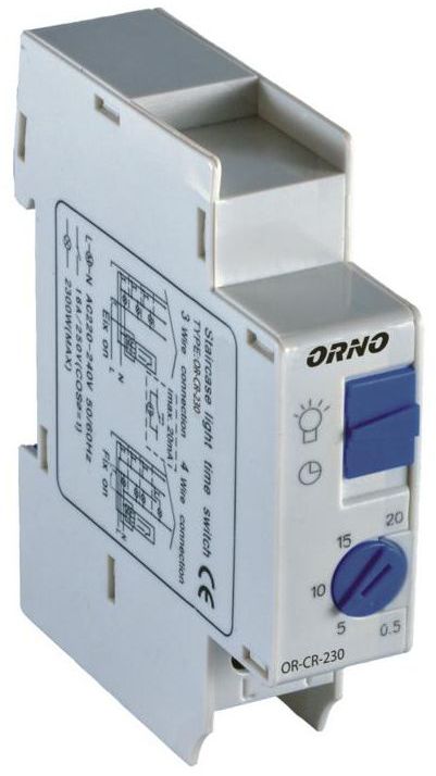 Orno Automat schodowy 16A 1Z 0,5-20min (OR-CR-230)