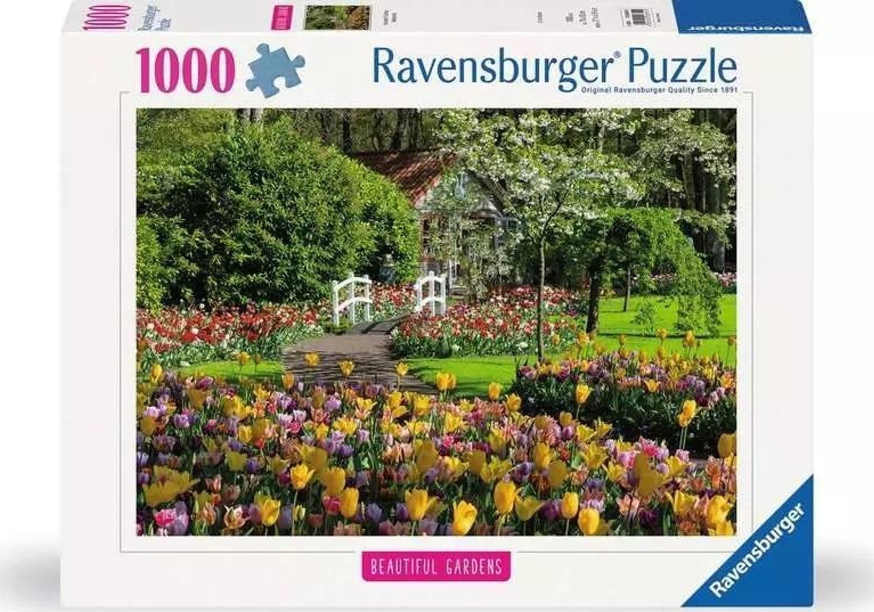 Ravensburger Puzzle Ogrody Keukenhof 1000 elementów