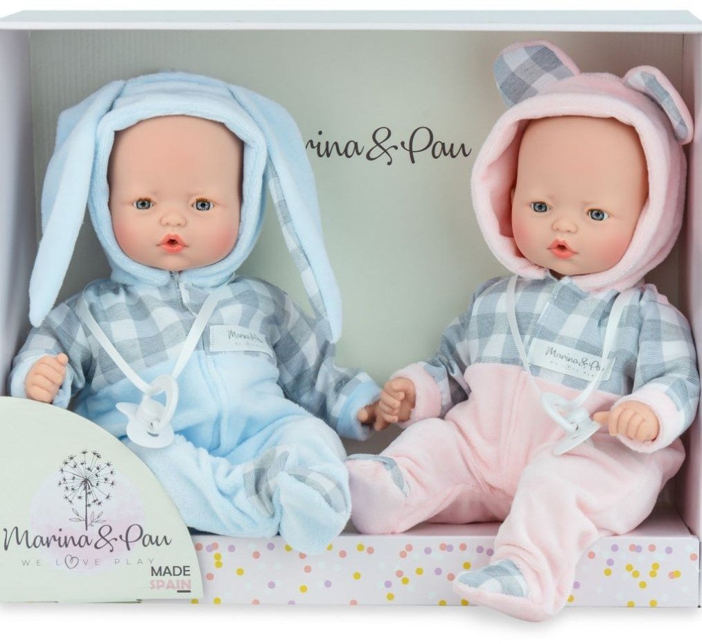 Lalki Pitus Mellizos płaczące bliźniaki Marina & Paul 589