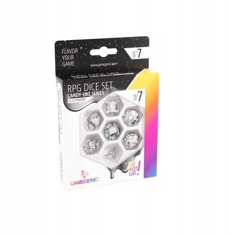 Gamegenic Candy-like Series - RPG Dice Set - Blackberry