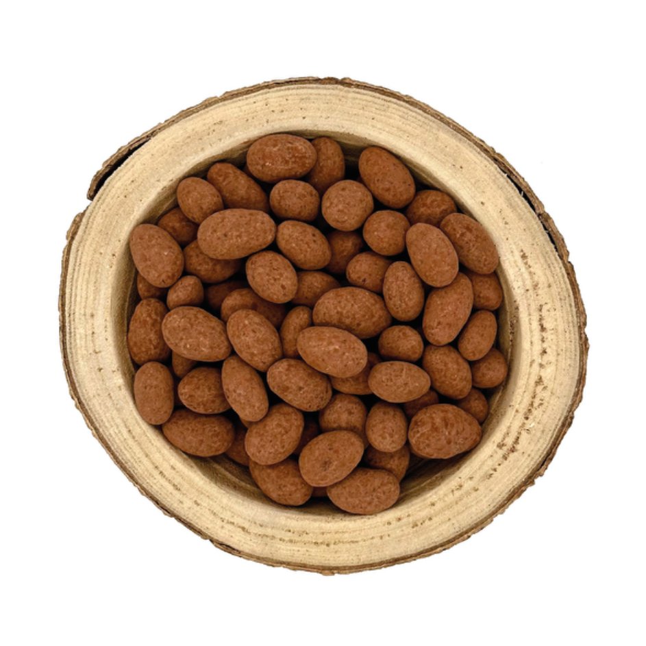 Migdały w mlecznej czekoladzie 500g + Żurawina suszona w gorzkiej czekoladzie 500g