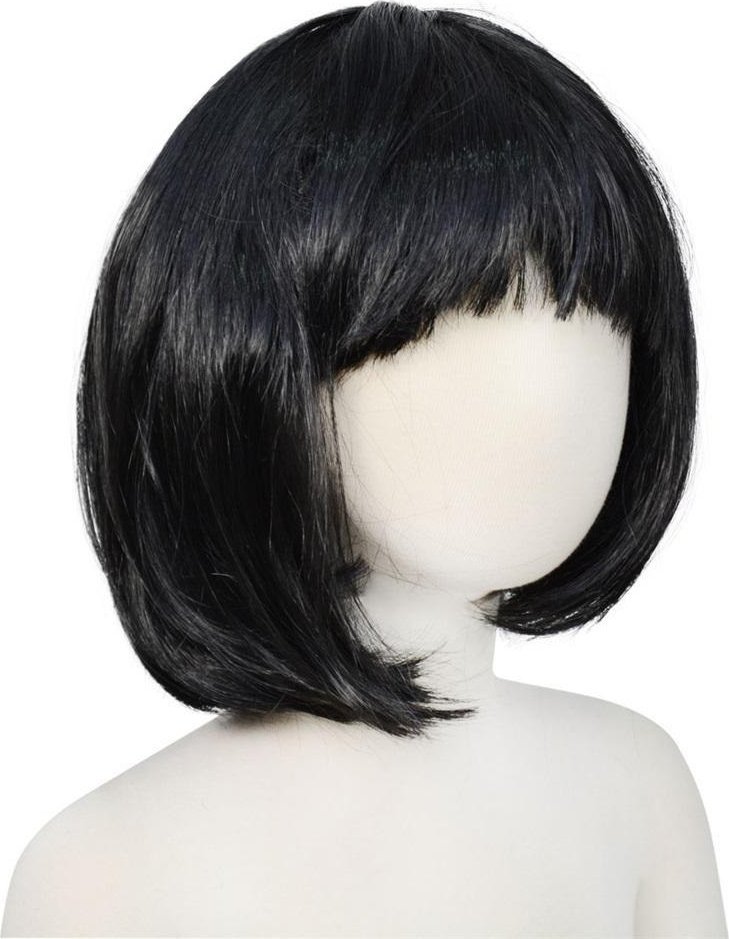 Peruka bob czarna