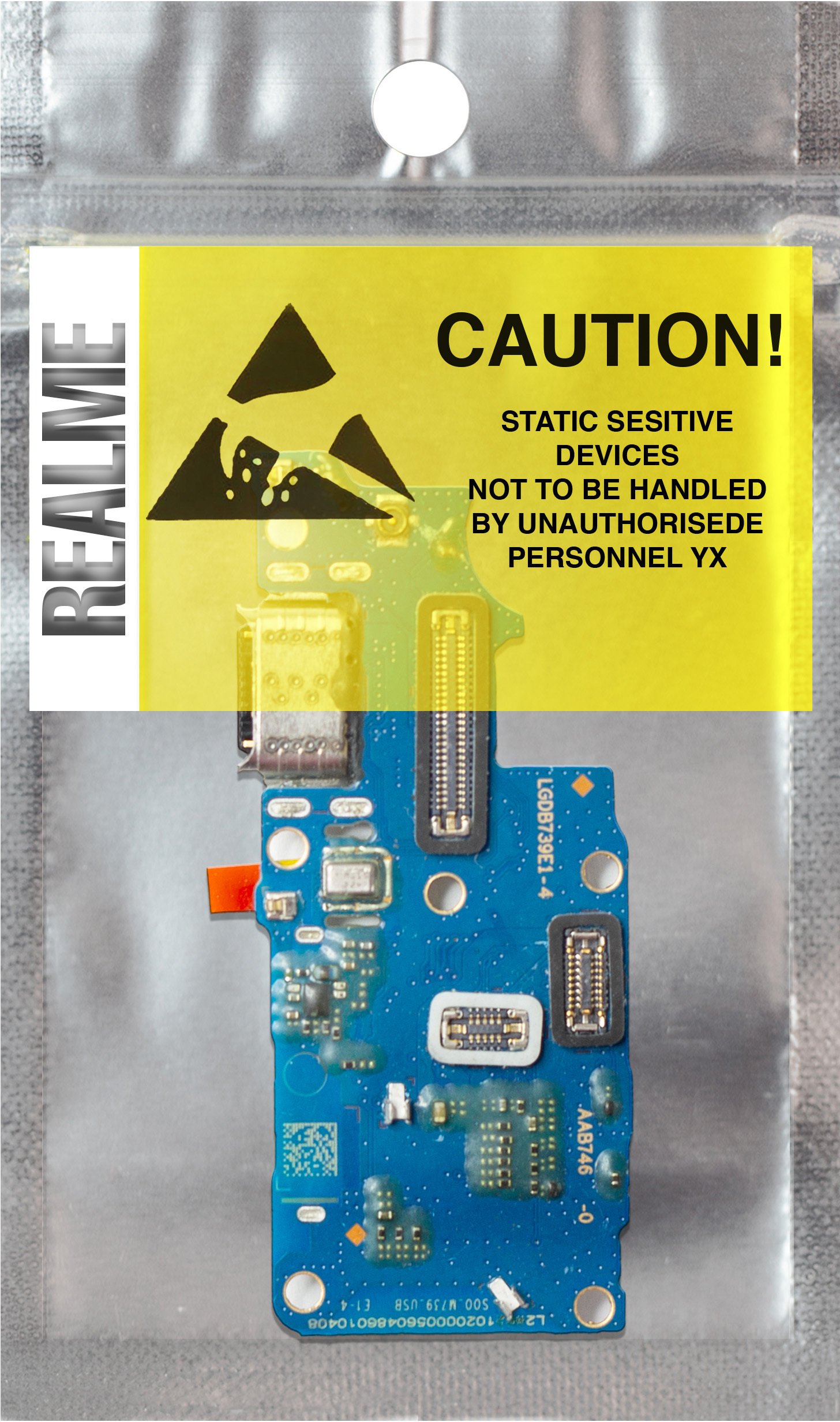 Bateria Zila Płytka Ładowania do Realme 12 Plus USB Złącze Oryginał RMX3867 (5904858354214)