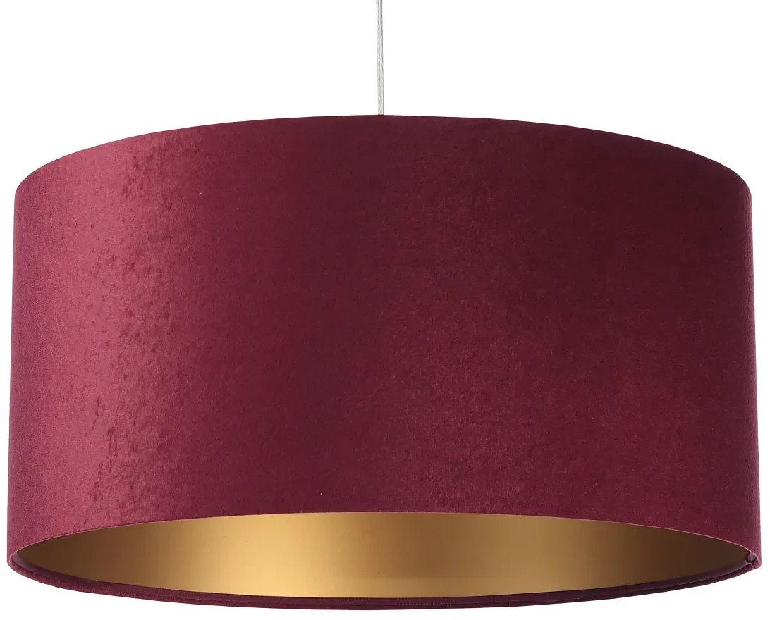 Lampa wisząca HOME 30 bordowa/złota BPS KONCEPT