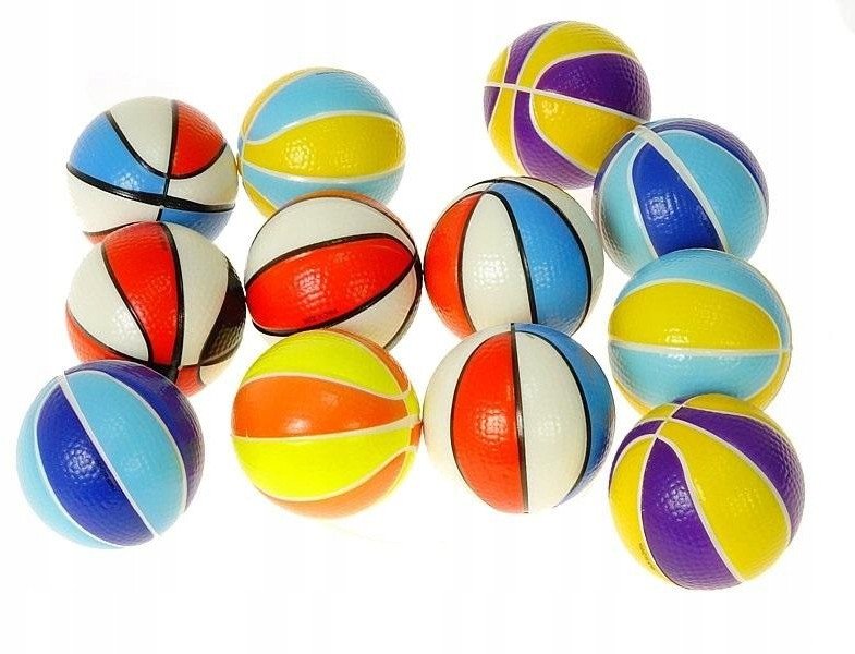 Piłeczka piankowa miękka 6,3cm (12szt)