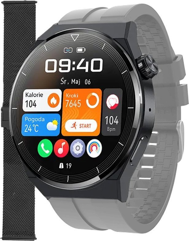 Smartwatch Enter SAT.14.5312.144-SET Szary