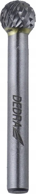 Dedra Frez trzpieniowy kulisty D10x9mm, trzpień 6mm