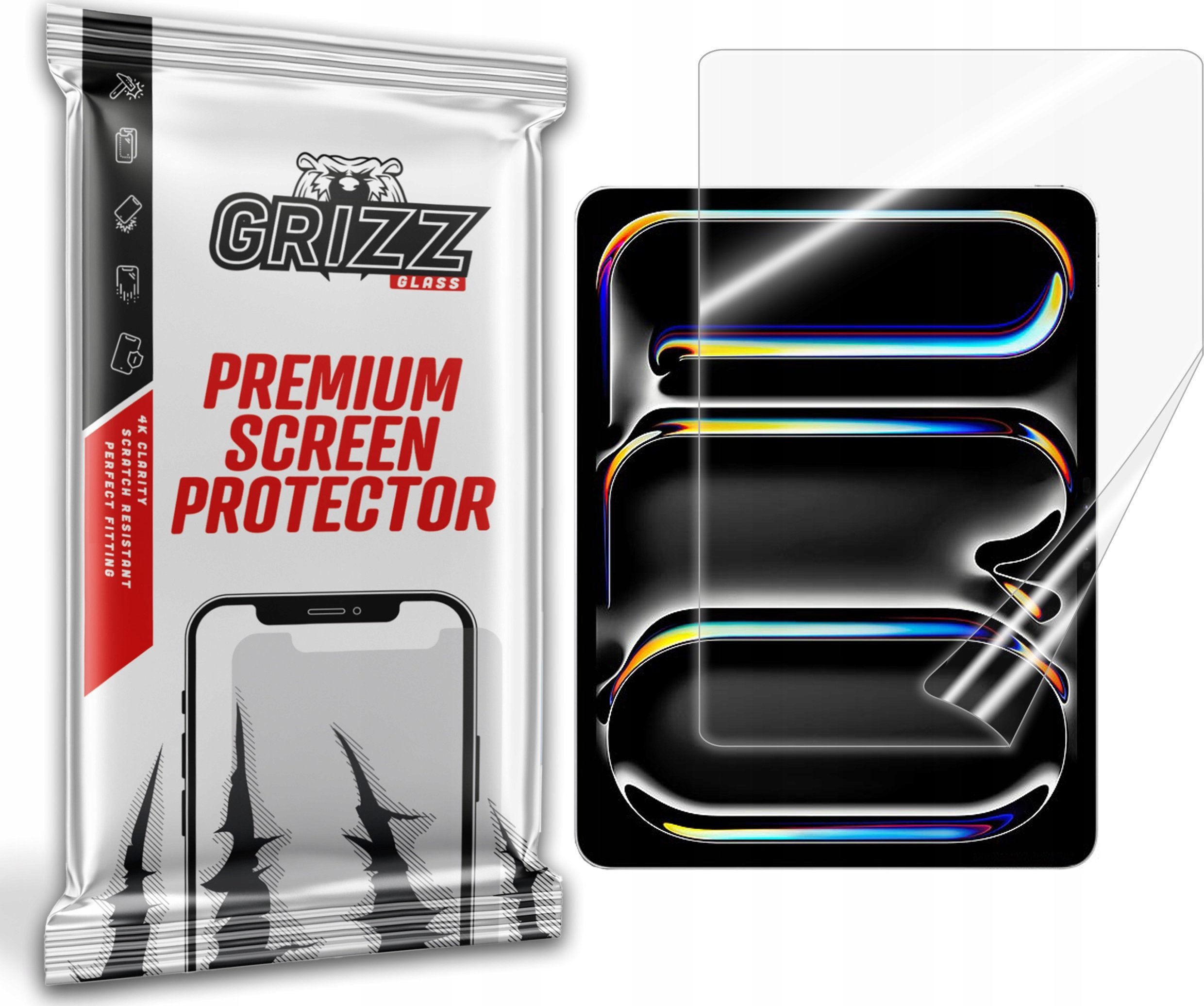 GrizzGlass Folia ceramiczna GrizzGlass CeramicFilm do Apple iPad Pro 13" 2024 (7. generacji)