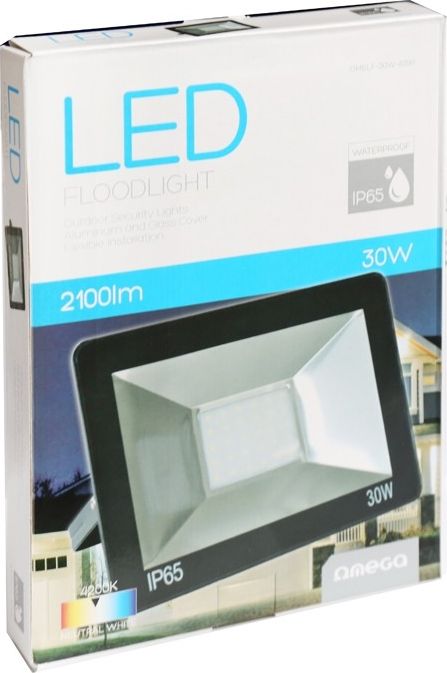 Naświetlacz Omega OMEGA LED FLOODLIGHT4200K 30W 220-240V [43861]