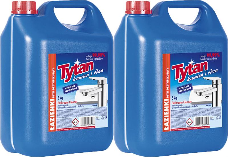 Tytan PŁYN DO MYCIA ŁAZIENKI DEZYNFEKUJĄCY TYTAN10kg PRO