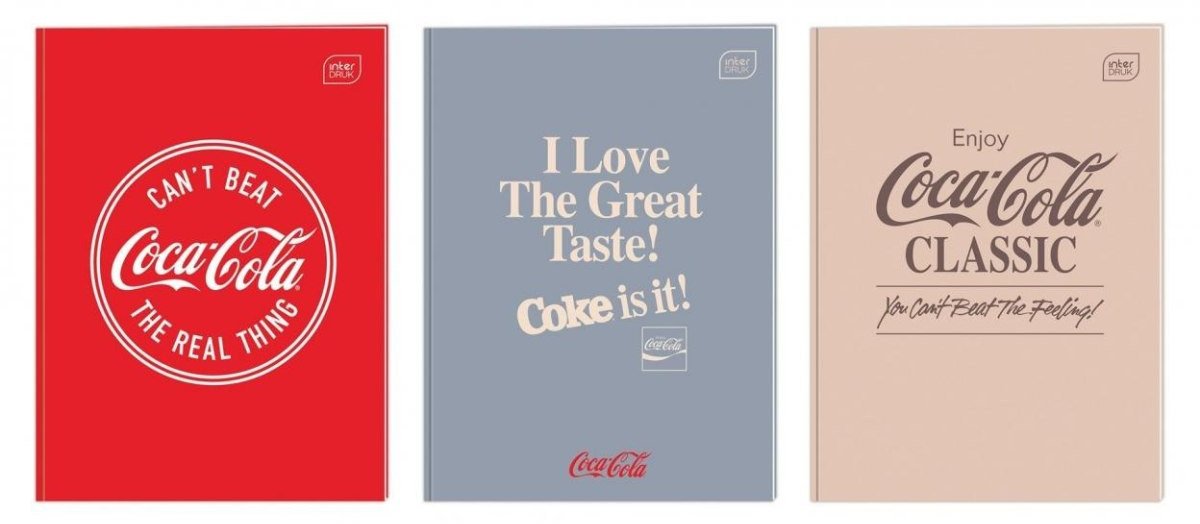 Zeszyt A4/60K kratka 70g M Hybrid Coca Cola (5szt)