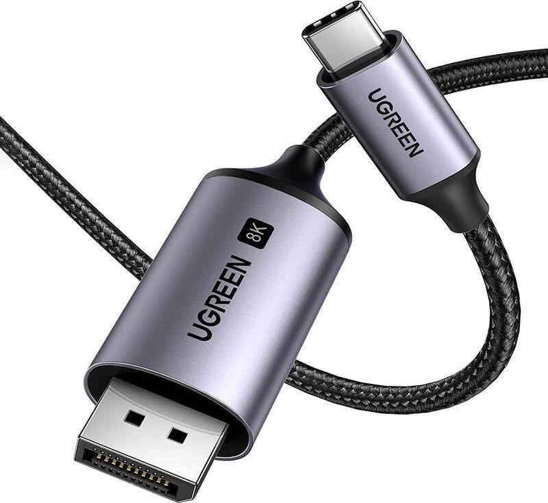 Kabel USB Ugreen USB-C - DisplayPort 2 m Czarny (25158)