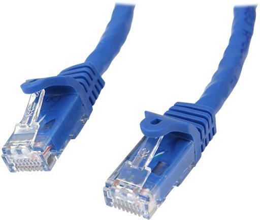 StarTech Kabel Rj45, 0.5m, CAT6, niebieski (N6PATC50CMBL)