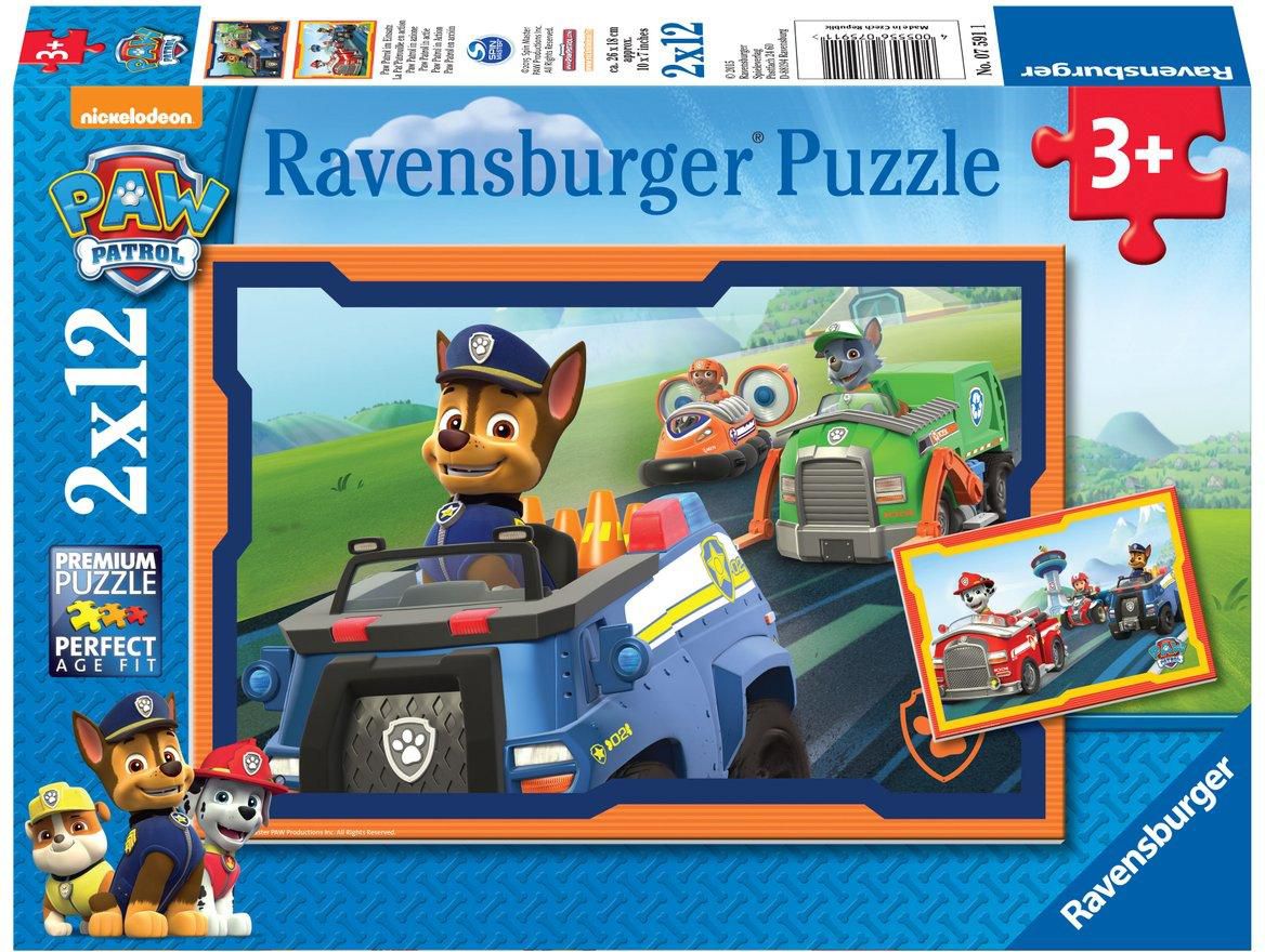 Ravensburger 2x12 Psi Patrol W akcji - 075911