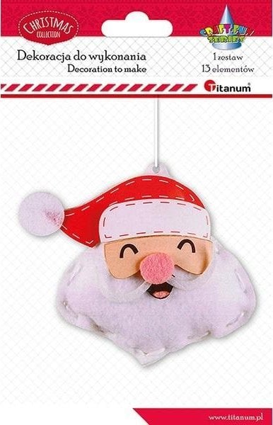 Titanum Zestaw do złożenia Głowa Mikołaja