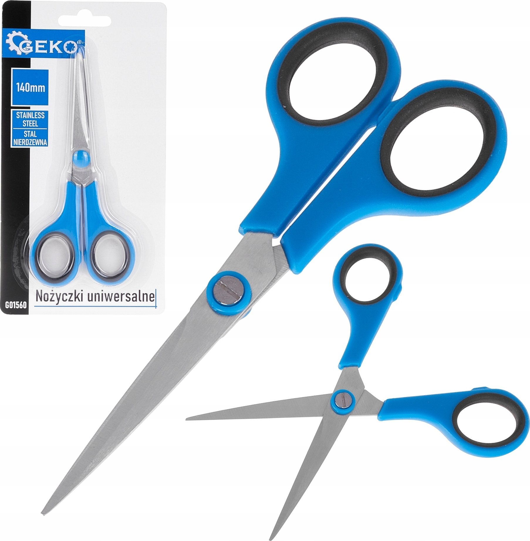 Geko Nożyczki uniwersalne 140mm (12/144)