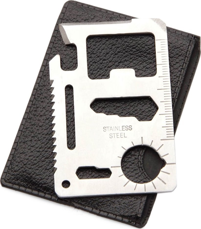 Verk Karta przetrwania przeżycia survival card tool nóż Karta przetrwania przeżycia survival card tool nóż