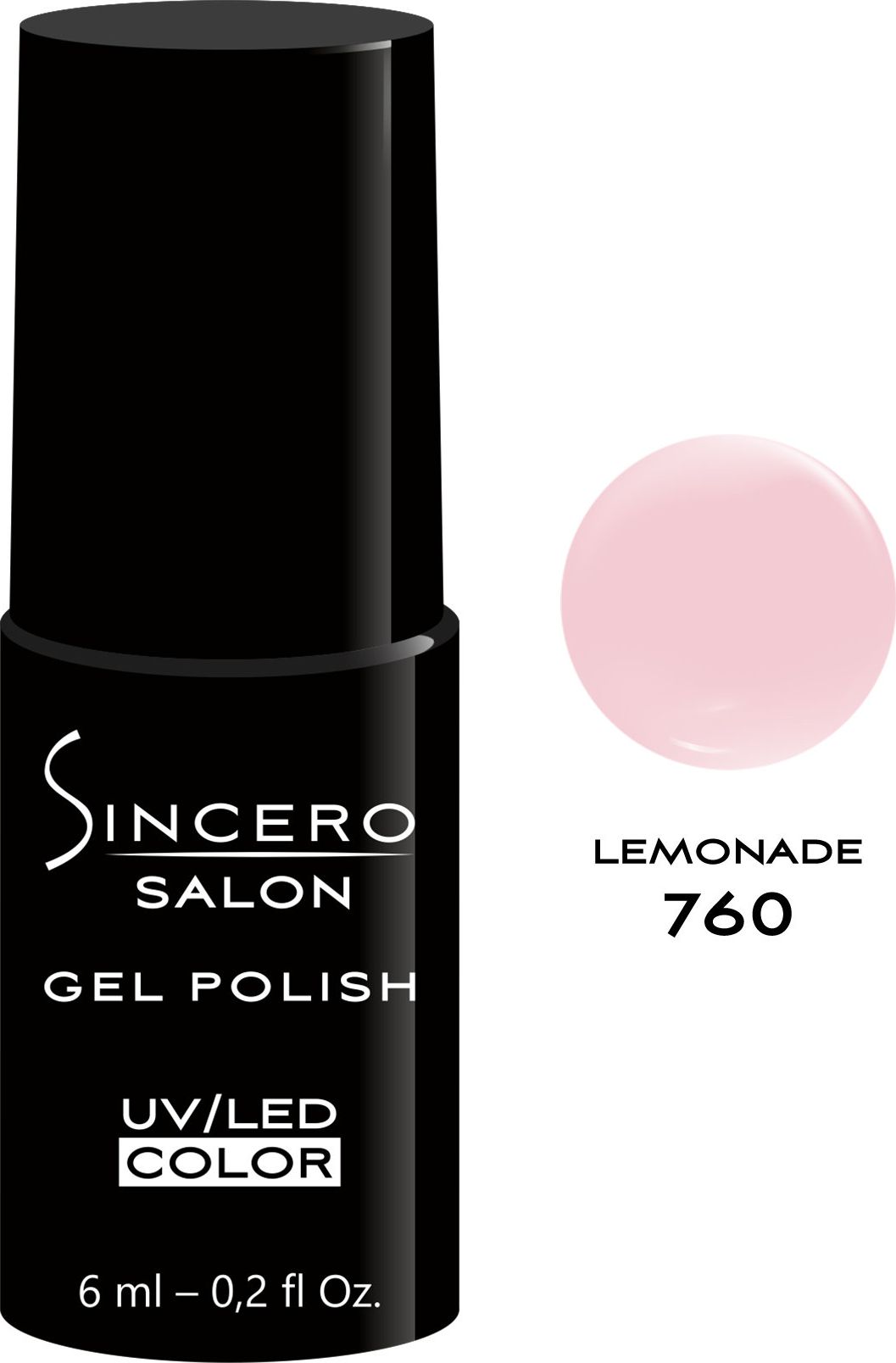 Sincero Salon Gelinis nagų lakas Sincero Salon 6 ml