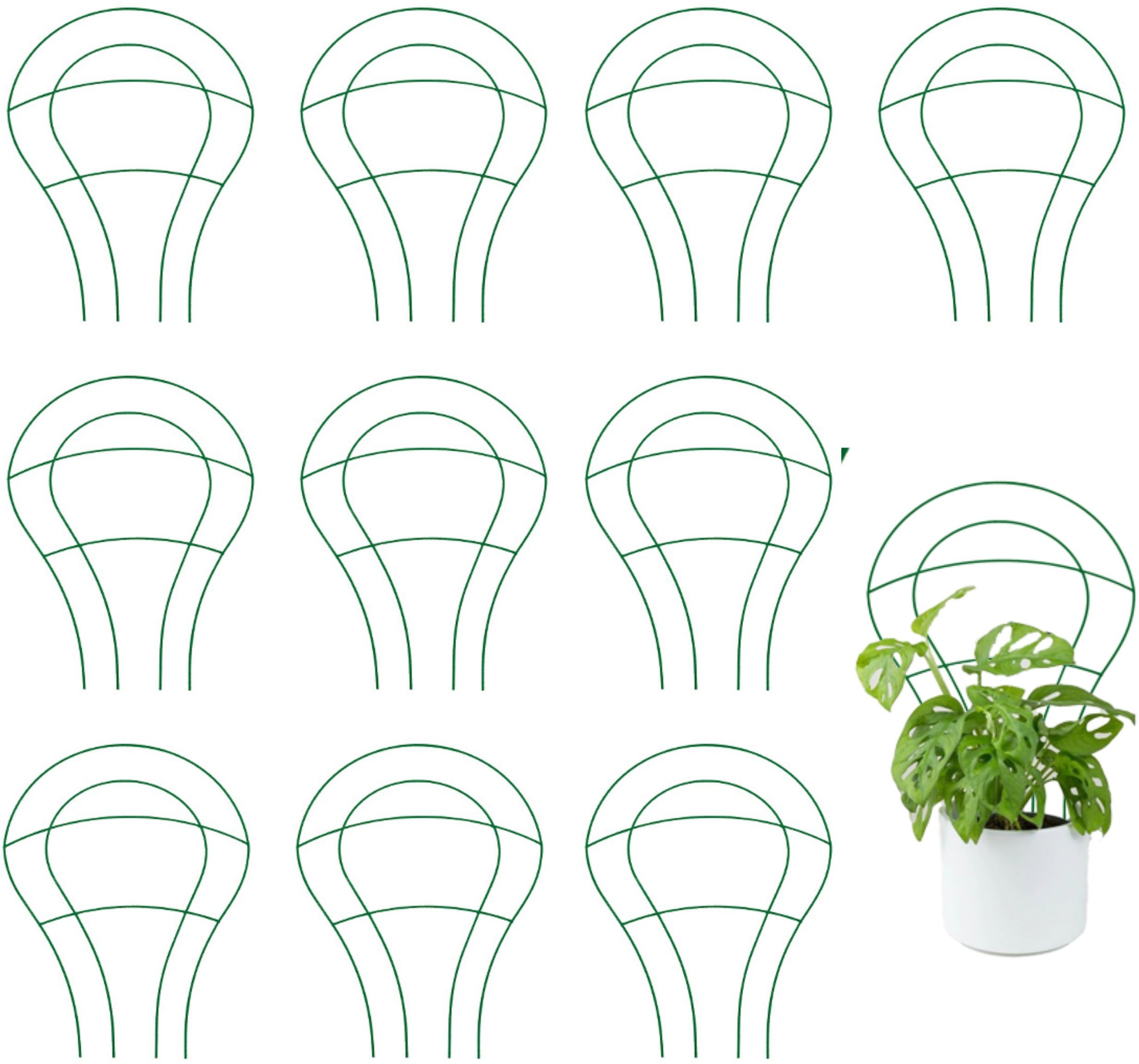 10x Podpora doniczkowa ELGarden Podpórka kwiatowa