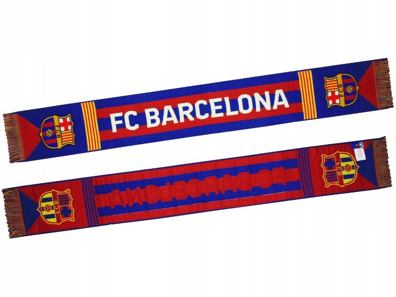 Szalik Kibica FC Barcelona Szal 2024 Dziany 140 cm oficjalny fcb BARCA