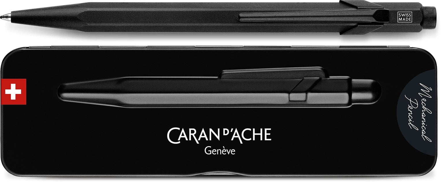 Pióro wieczne CARAN D'ACHE 849, Black Code, F, czarne