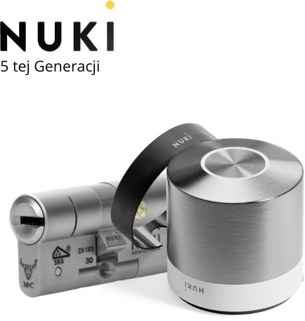 Zamek Elektroniczny | Inteligentny Zamek | Smart Lock | Nuki 5.0 ULTRA