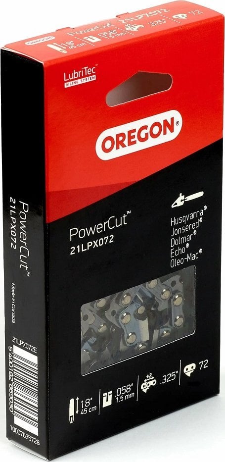 OREGON SAW CHAIN 45cm/72/325"/1.5 PowerCut