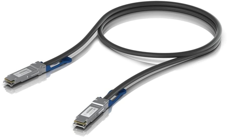 Ubiquiti UACC-DAC-QSFP28-0.5M-10 kabel InfiniBand / światłowodowy 0,5 m Czarny