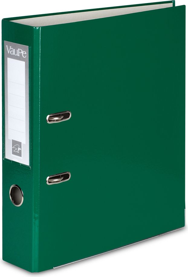 Segregator VauPe FCK dźwigniowy A4 75mm zielony (5904287061066)