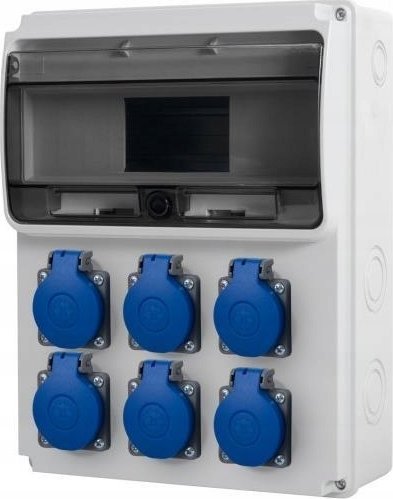 F-Elektro Rozdzielnica ULISSE 11M 6x230V IP54