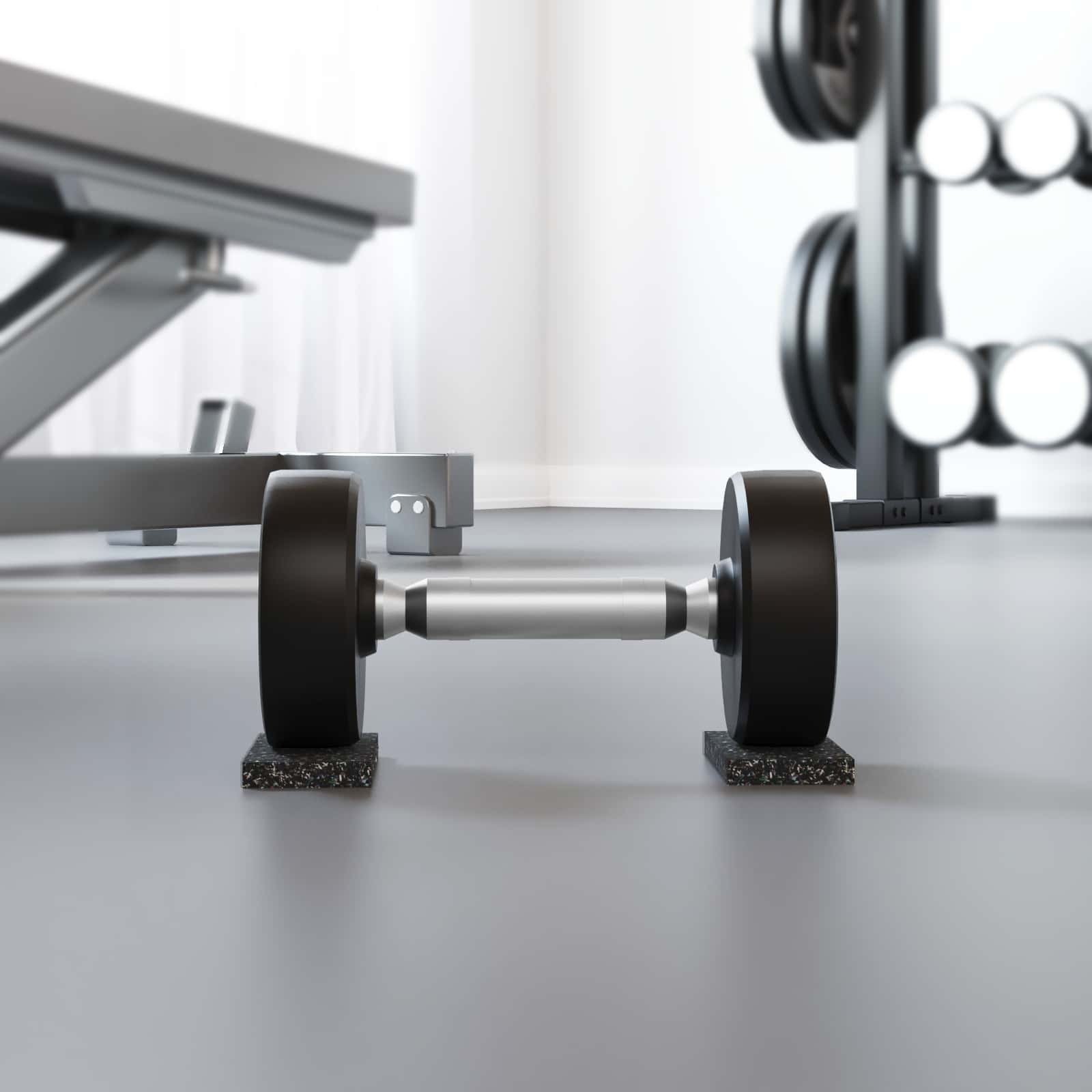 vidaXL Rolka Gumowa Czarny Guma