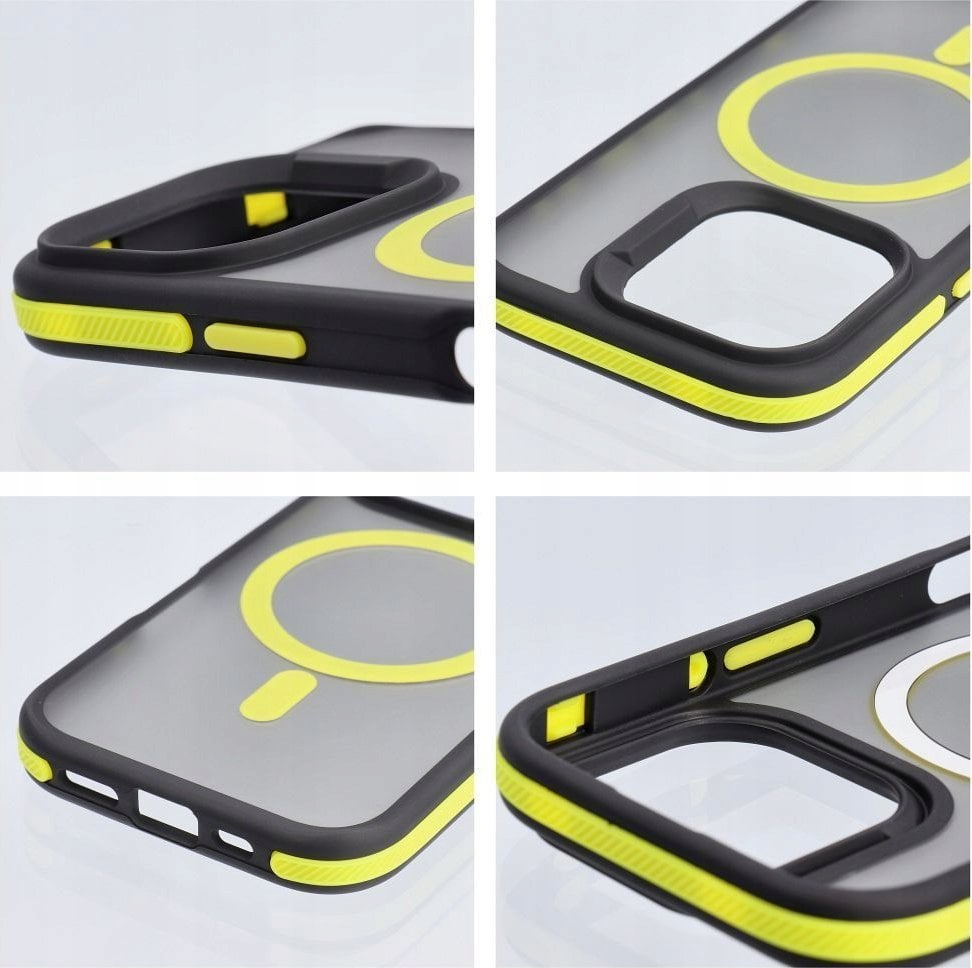 OEM Futerał NEO do IPHONE 16 Plus kompatybilny z MagSafe żółty