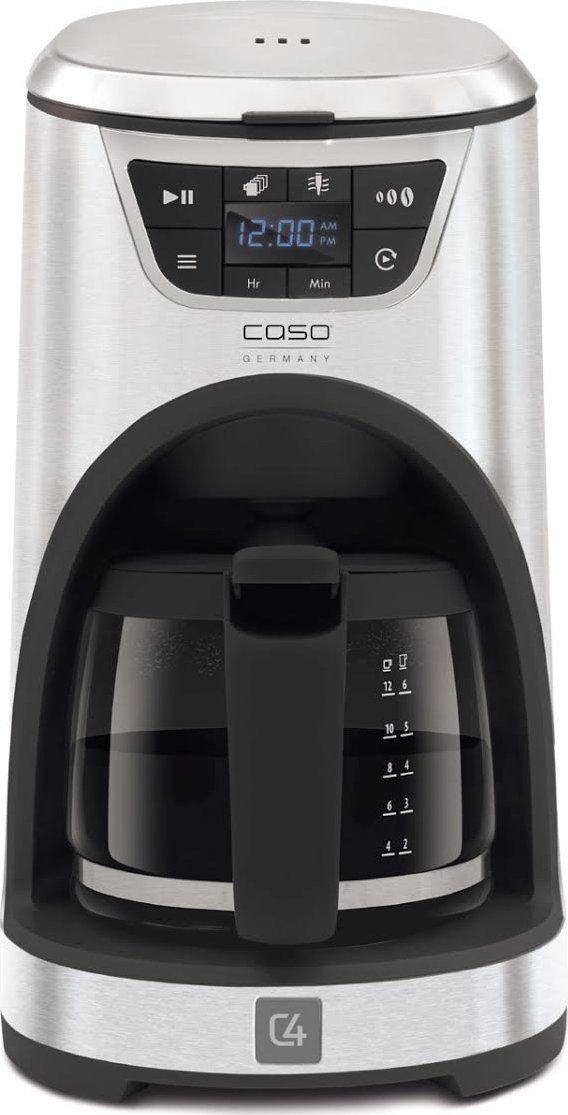 Ekspres przelewowy Caso Caso Novea C4, Drip coffee maker, 1000 W, Stainless steel