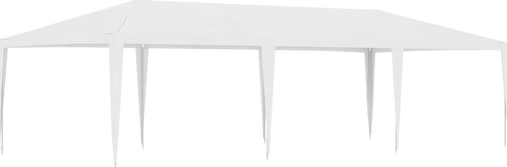 vidaXL Namiot imprezowy, 4 x 9 m, biały