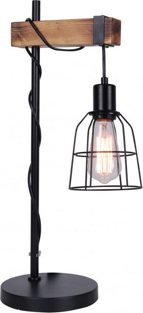 Lampa stołowa Italux Lampa nocna czarna Italux Ponte TB-4290-1