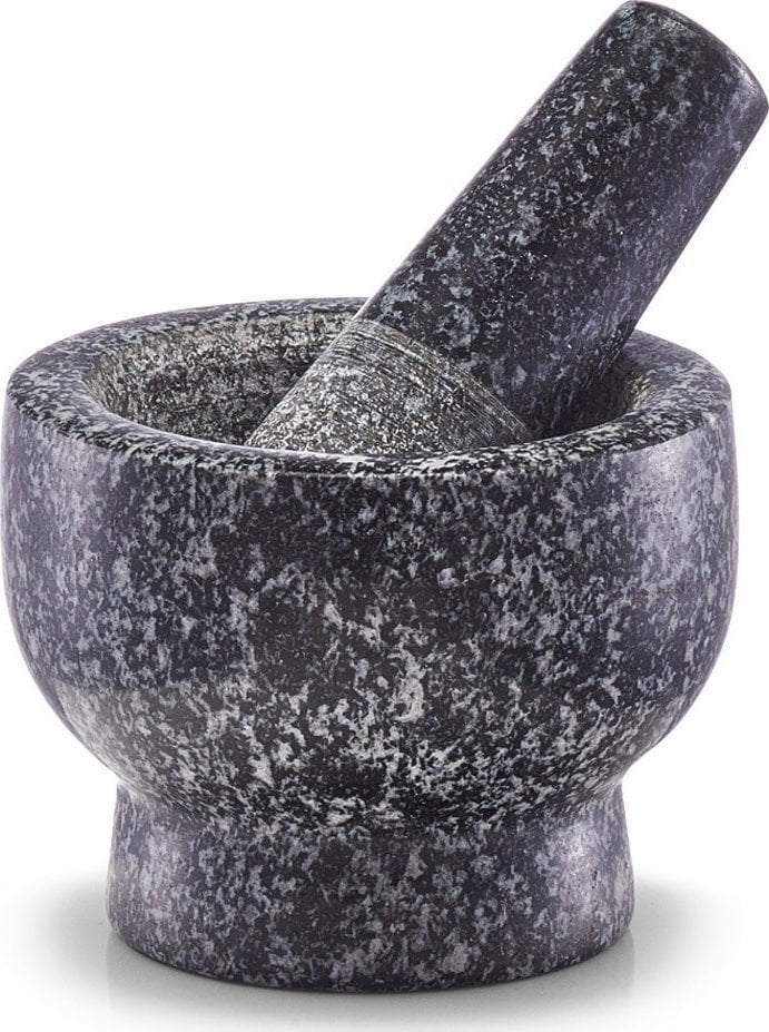 Zeller Moździerz kuchenny GRANIT z tłuczkiem, Ø 9 cm x 6,5 cm ZELLER
