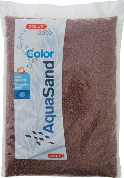 Zolux Aquasand Color brąz kakaowy 5kg