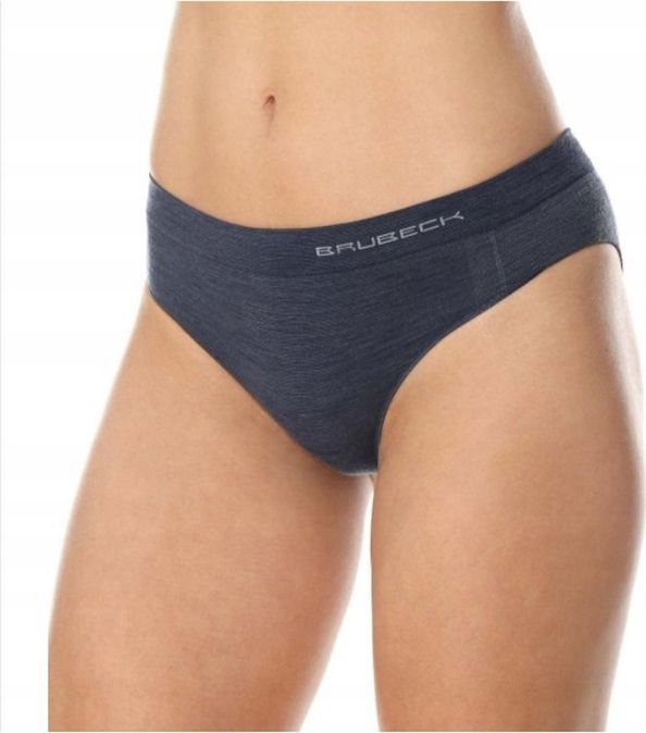 Brubeck HI10070 Biodr�wki damskie COMFORT WOOL ciemny jeans L