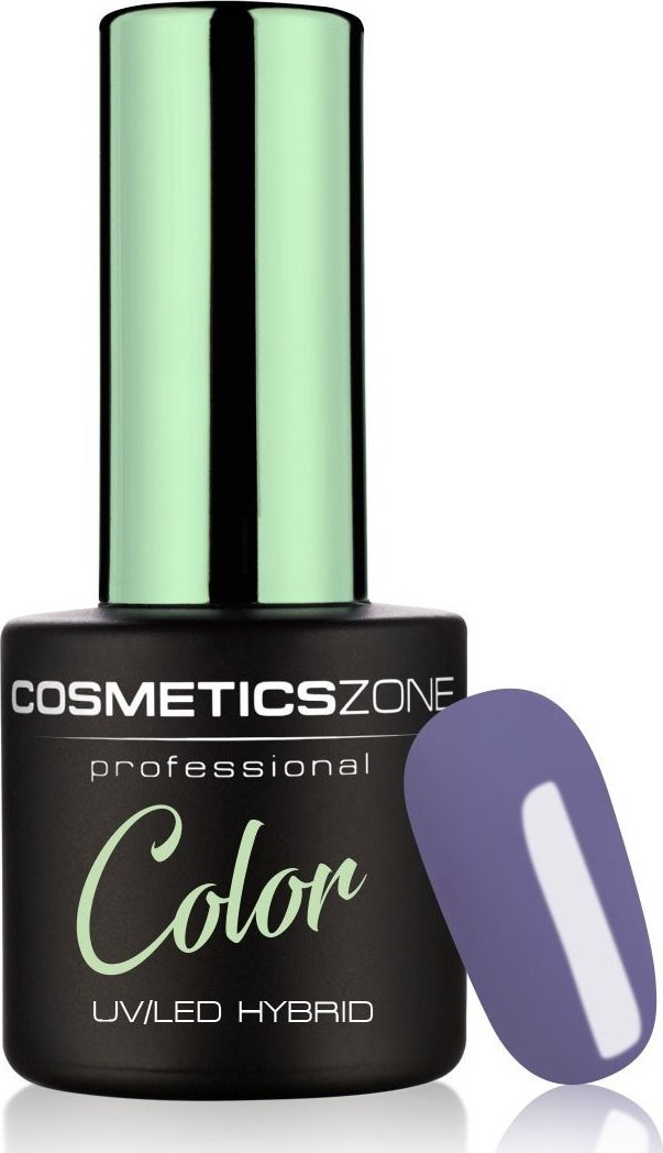 Cosmetics Zone Lakier hybrydowy hipoalergiczny fioletowy pastelowy 7ml - Blueberry Muffin 283