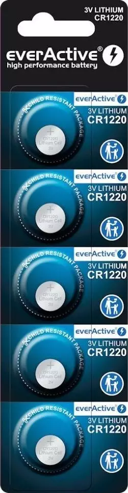 EverActive Bateria CR1220 40mAh 5 szt.