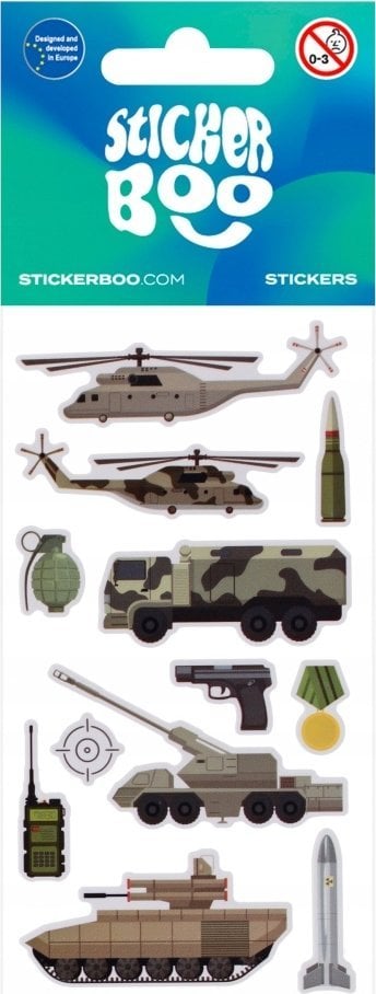 STICKERBOO NAKLEJ MILITARY 2 66X180 S-BOO PBH 120/1800