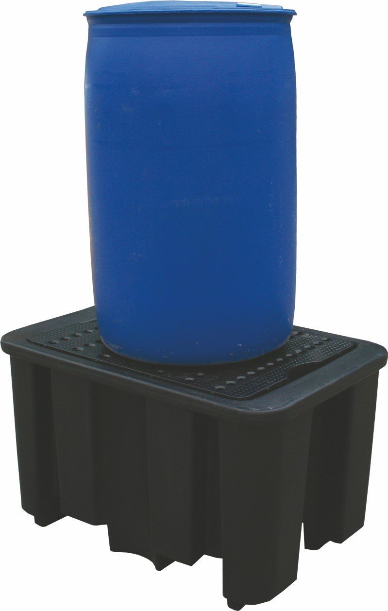 Topserw Paleta wychwytowa na 1 beczkę o pojemności 230 l, wym. 1000 x 680 x 600 mm