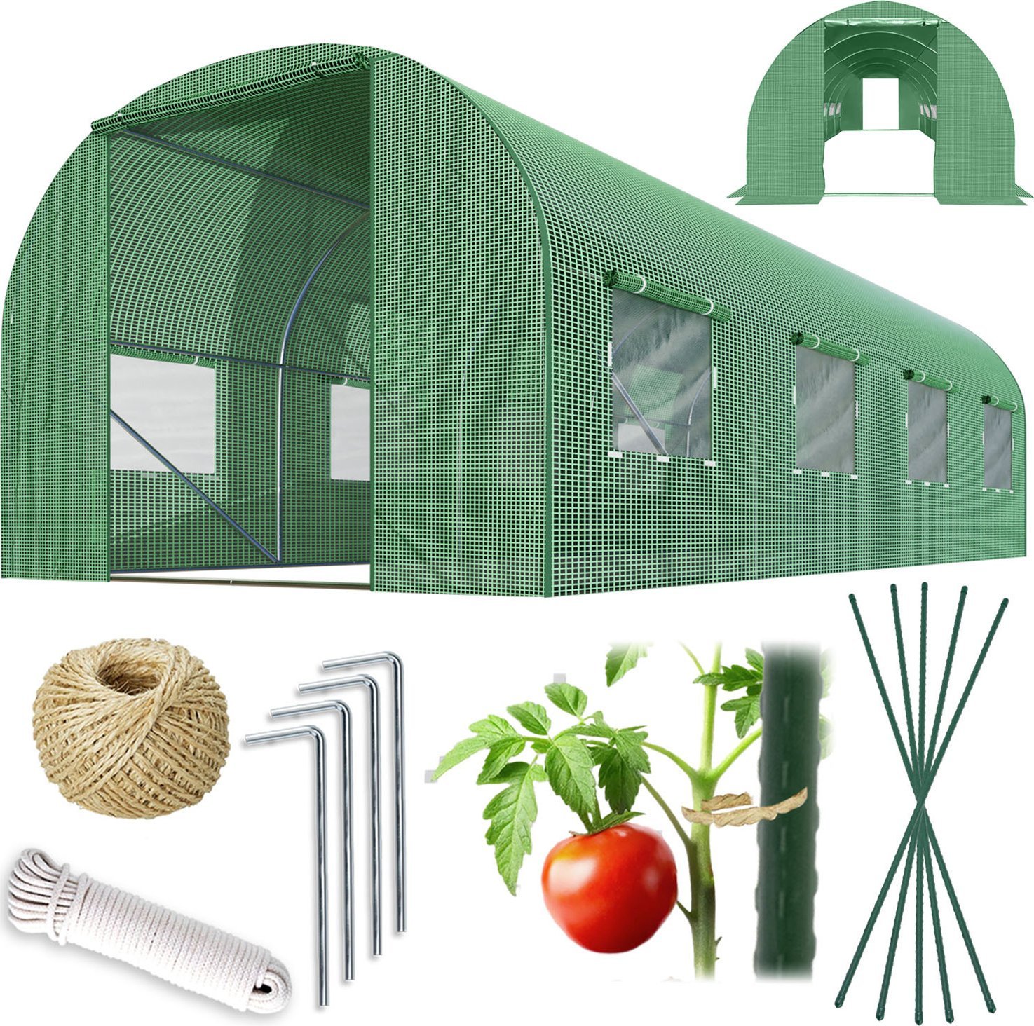 Tunel ogrodowy 2,5 x 4 m (10m2) Plonos