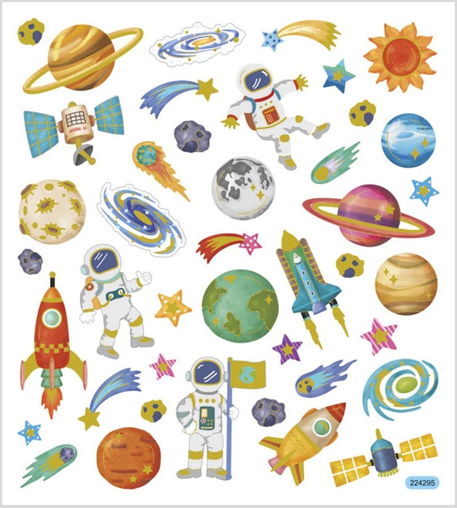 Creativ Company Naklejki Kosmos